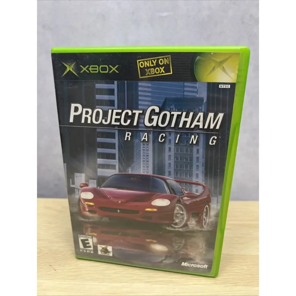 Microsoft Xbox 2001 Project Gotham Racing PGR Game